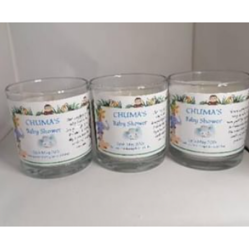Personalised Container Jar candles